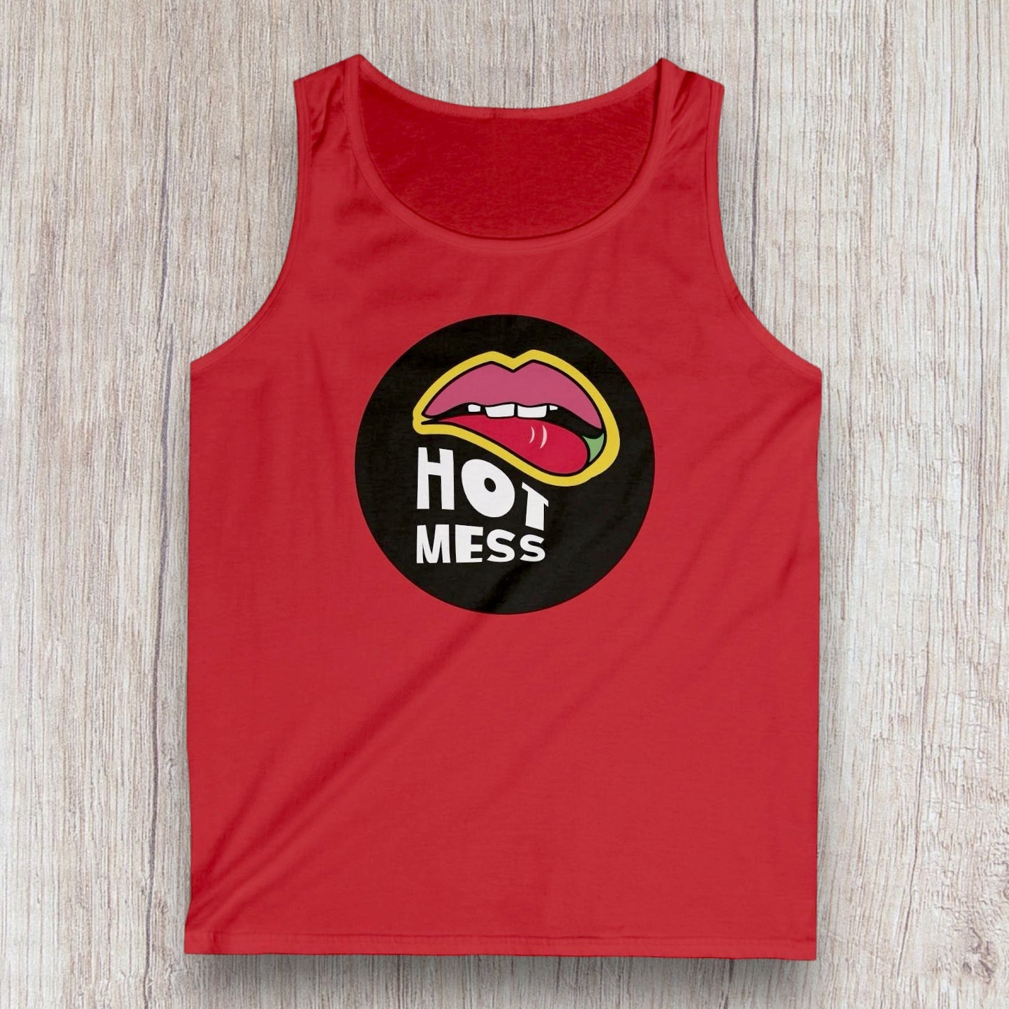 Hot Mess Men's Softstyle Tank Top