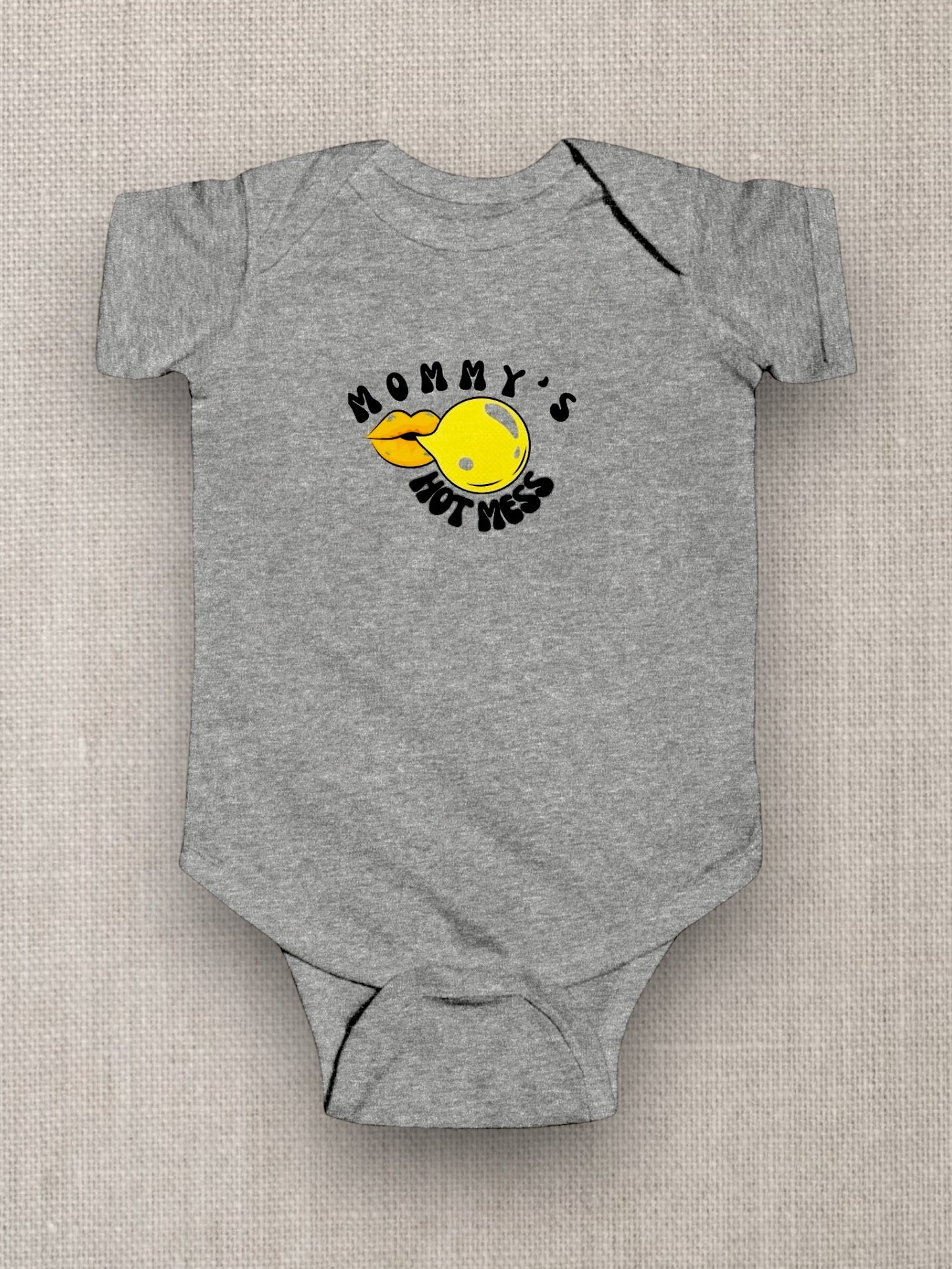 Mommy’s Hot Mess Infant Onesie